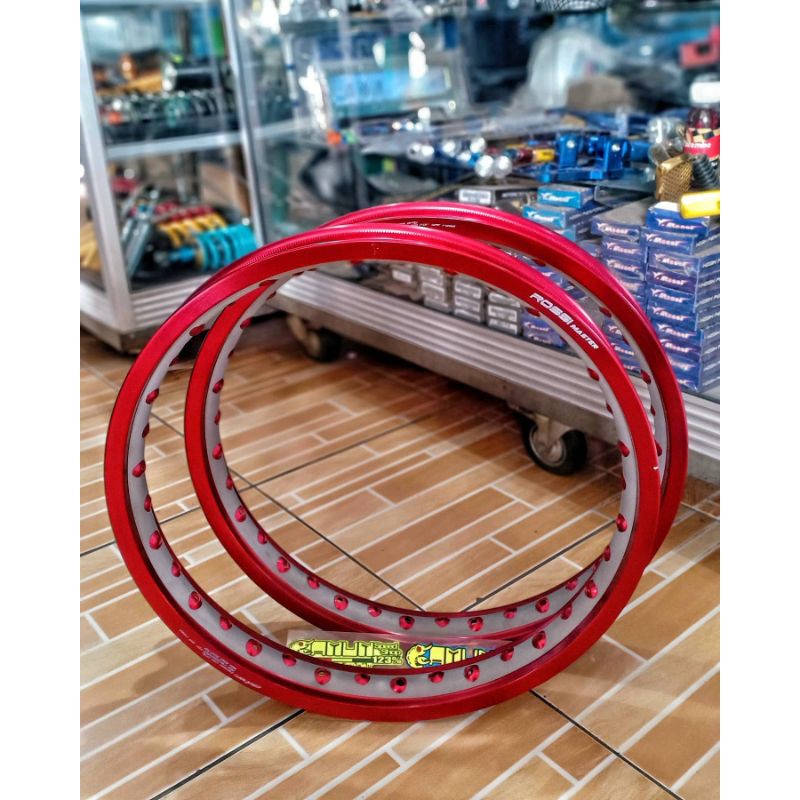 velg rossi master 2tone two tone 160/160-17 ring 17 rim 17