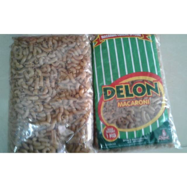 

Delon Makaroni Pipa buat goreng 1 kg(makaroni bantet)