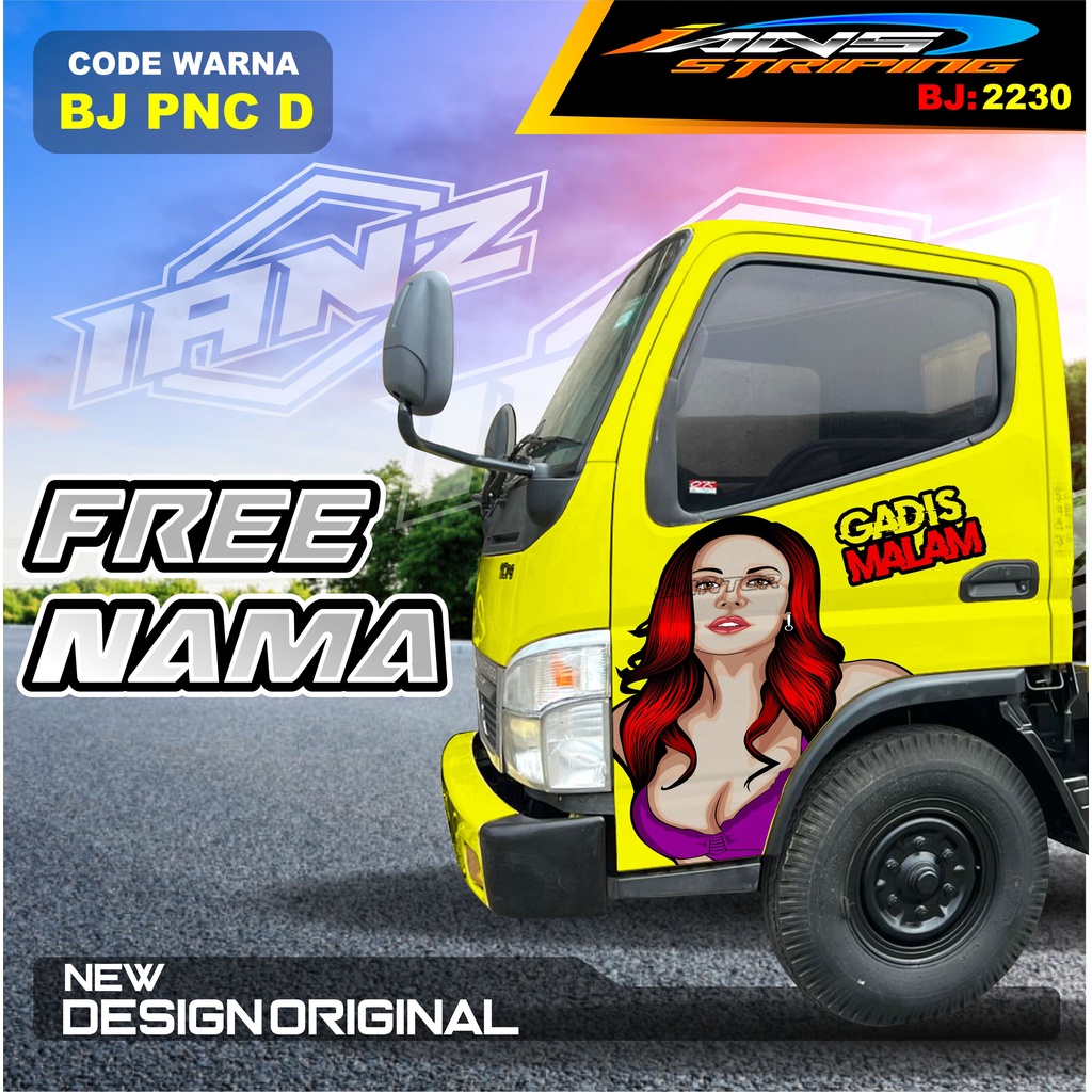 STICKER PINTU TRUK FUSO RAGASA / DECAL PINTU DUMTRUK  / STIKER MOBIL TRUK / STIKER PINTU TRUK KEREN