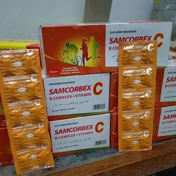 SAMCORBEX VITAMIN C DAN B COMPLEX