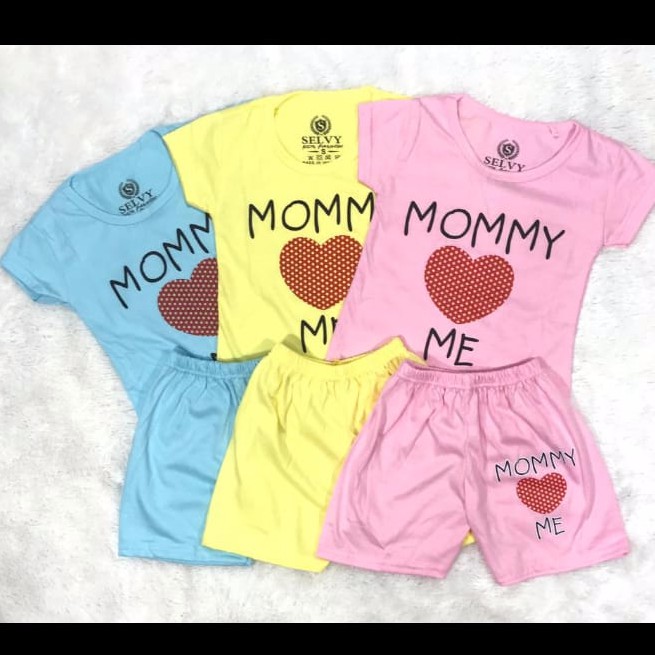 Setelan anak perempuan 1-5 tahun/ mommy love me