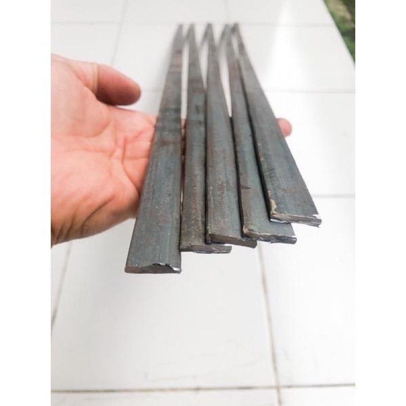 Plat Strip Besi Panjang:50cm Lebar:25mm Tebal:2mm