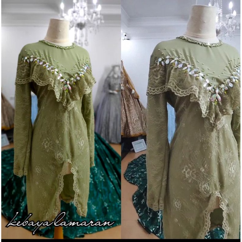 KEBAYA LAMARAN MODERN//BAJU WISUDA TERBARU//ATASAN KEBAYA