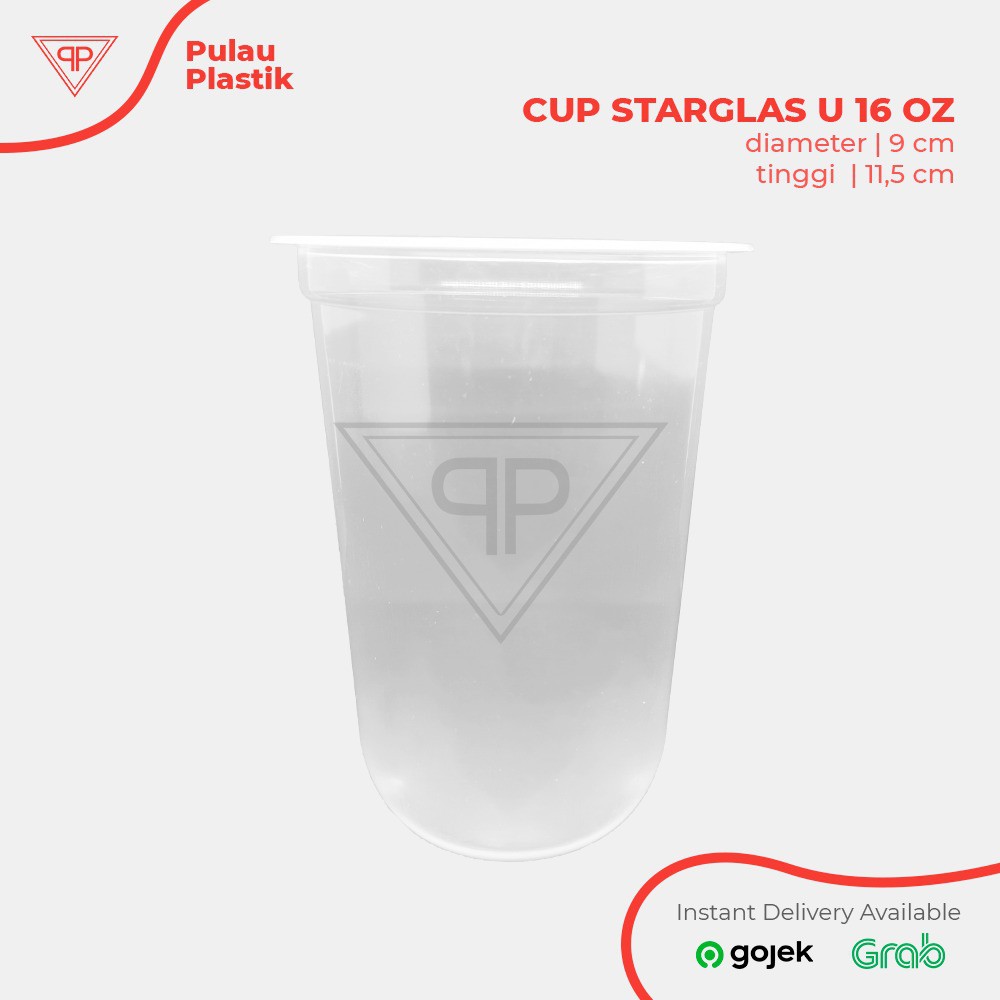 

2Xbtygneal Sakha Snack ) Cup Gelas Plastik Oval 14Oz, 16Oz/Cup Juice/Cup Minuman Isi 50 Pcs