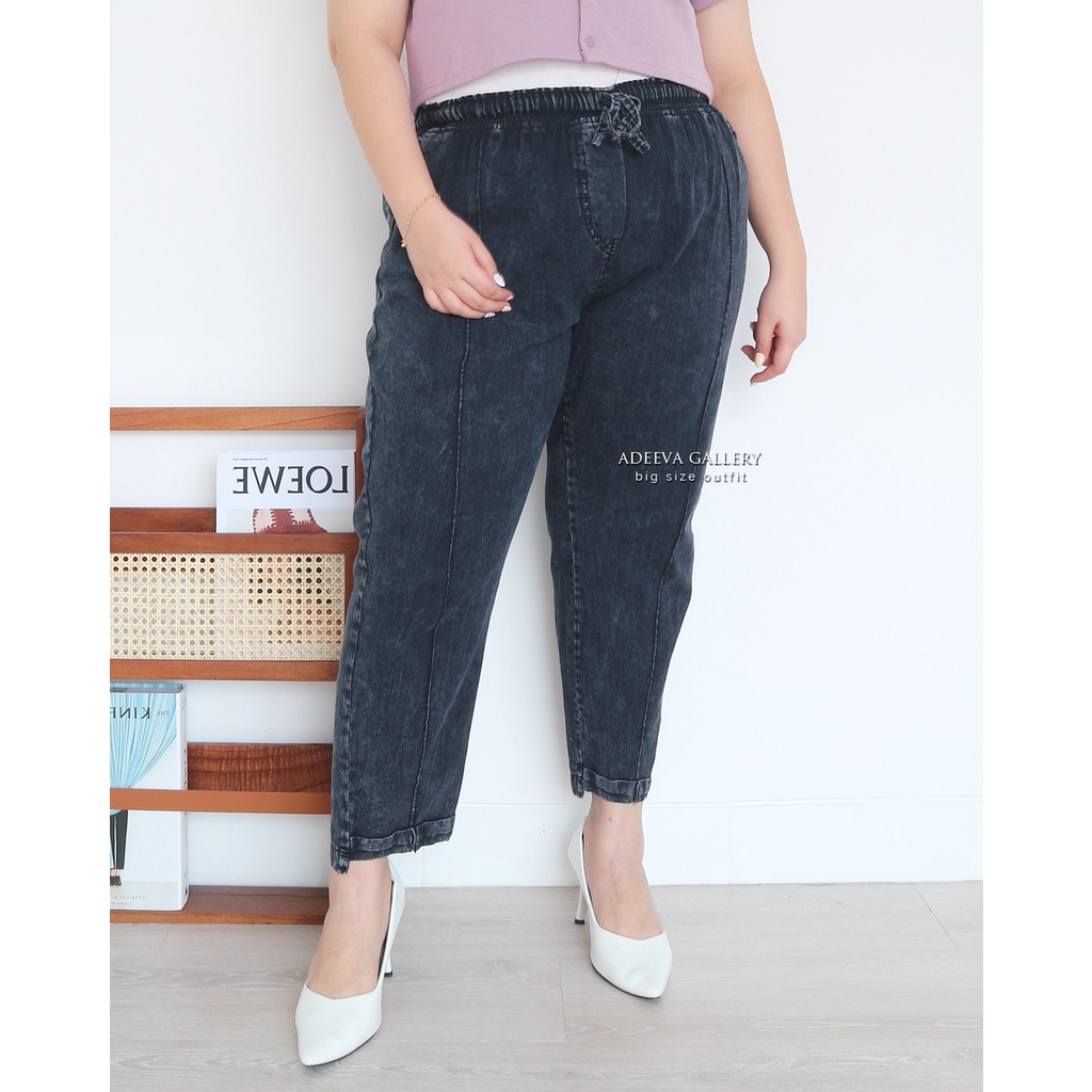 ADEEVA Kyoto Pants Jumbo Celana Jeans Jumbo