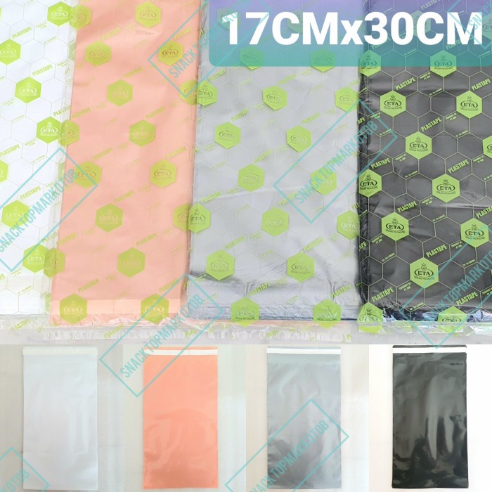 

MENYURAT-SURAT- POLYMAILER REA 17X30CM AMPLOP PACKING LEM SEAL PLASTIK PACKING ONLINE - RANDOM