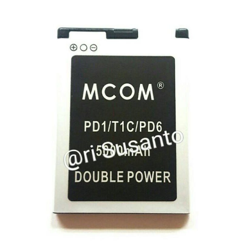 Baterai MCOM for Cross PD1 / T1C / PD6 Double Power 5000mAh