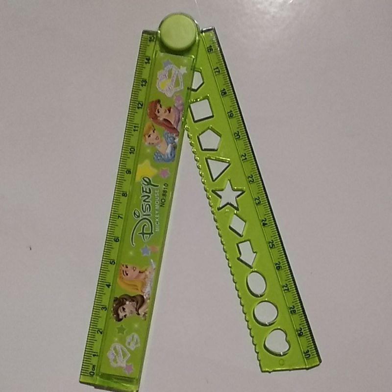 

Penggaris lipat panjang 30 cm karakter anak penggaris pola penggaris bentuk penggaris geometri