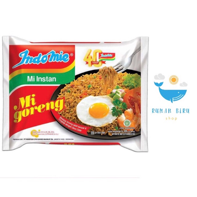 

Indomie Mi Goreng Pcs 85gr
