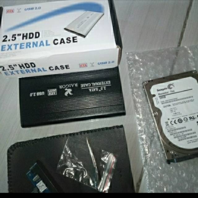 EXTERNAL CASE HDD 2.5" SATA / CASING HARDDISK 2.5 INCH / HDD ENCLOSURE