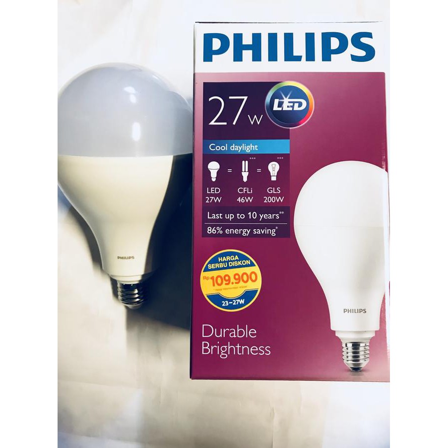 Promo philips led 27w / philips led 27 watt / philips led 23w / led 23 watt Termurah