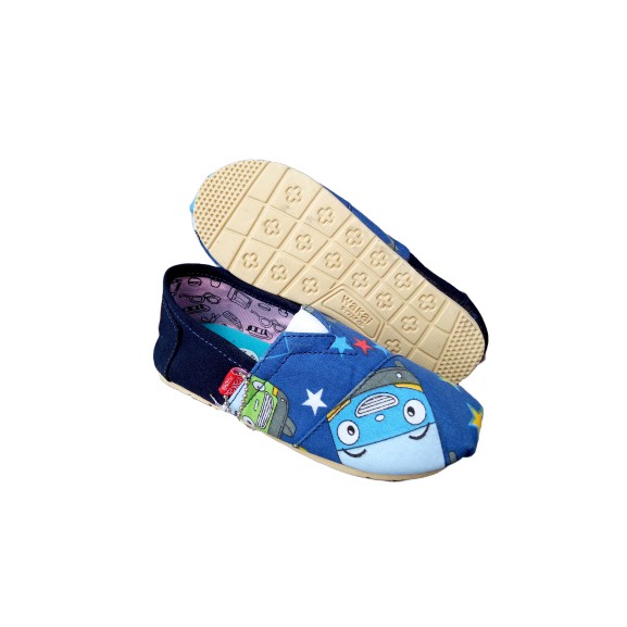 SEPATU ANAK SLIP ON CANVAS MOTIF KARAKTER HELLO KITTY TOSKA PEREMPUAN KIDS TERMURAH