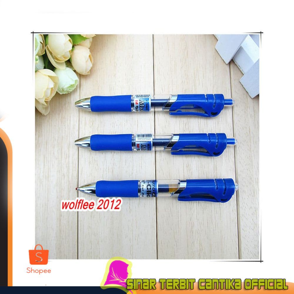 

Diskon Pena Ballpoint Bolpen Bolpoin Pulpen Gel Pen Premium 0.7mm K-35 O&Q