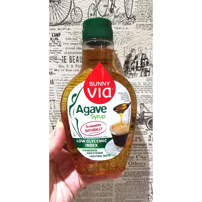 

SUNNY VIA AGAVE 350GR / AGAVE SYRUP / SIRUP / GULA DIET