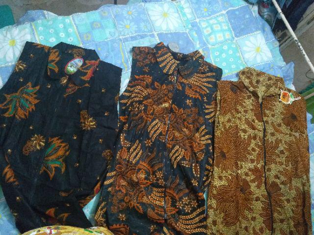 Maxi Cardi Batik Outer Wear Long Vest Sogan Series #2 Longvest Ethnic Rompi Panjang Nirmala