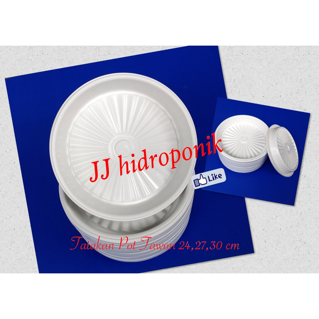 Tatakan Pot tawon PUTIH ukuran 24cm 27cm 30cm Shopee Tatakan Pot tawon PUTIH ukuran 24cm 27cm 30cm Shopee