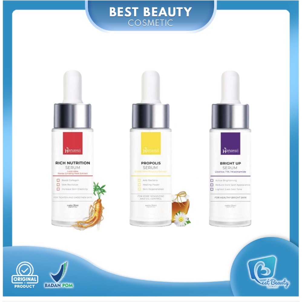 ★ BB ★ HANASUI Serum | Rich Nutrition | Propolis | Bright Up