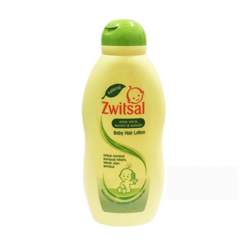 ZWITSAL 50 /100 / 200 ml NATURAL BABY HAIR Lotion Aloe Vera kemiri / seledri minyak rambut bayi