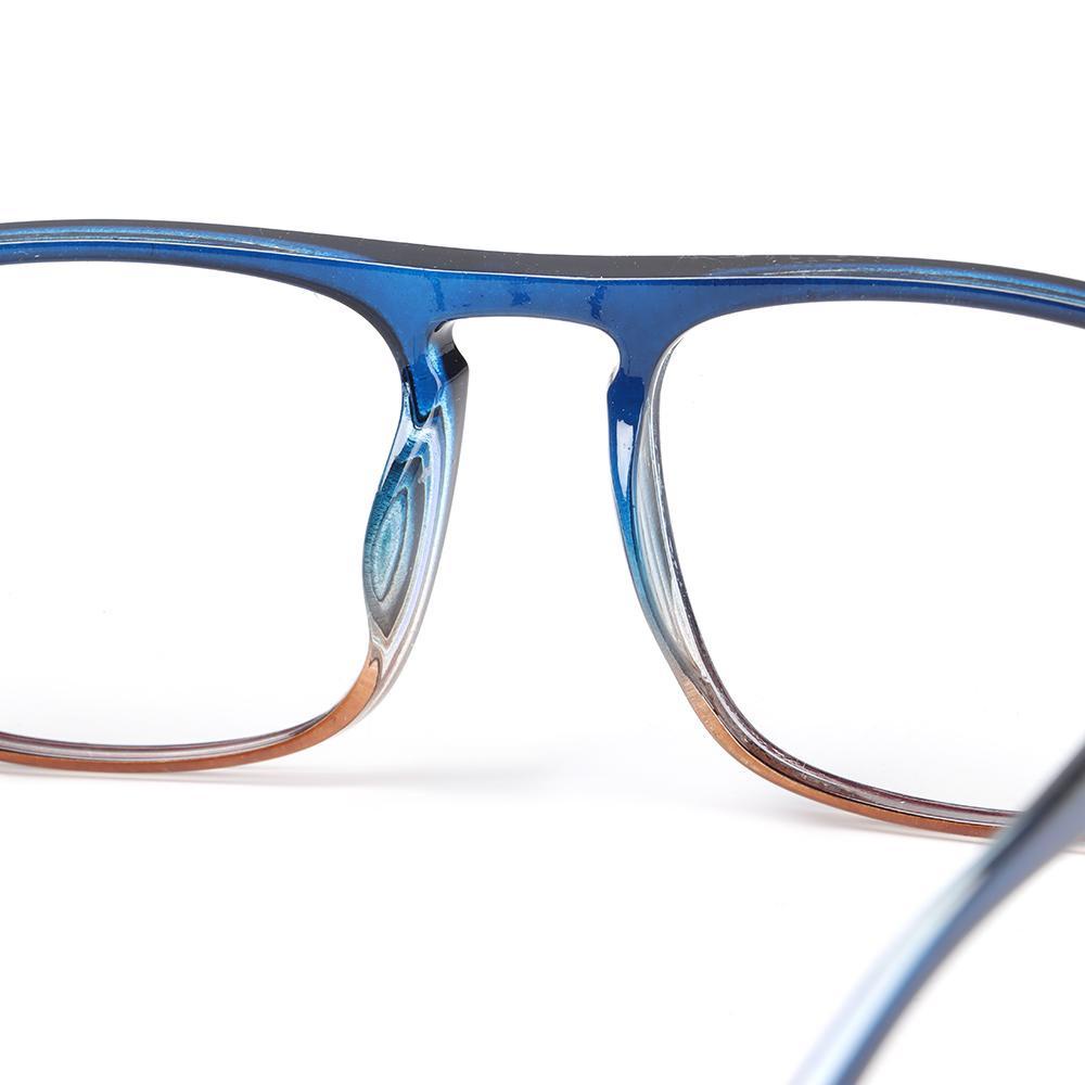 Populer Anti-Cahaya Biru Kacamata Komputer Jelly Warna Persegi Vintage Ultra Light Frame