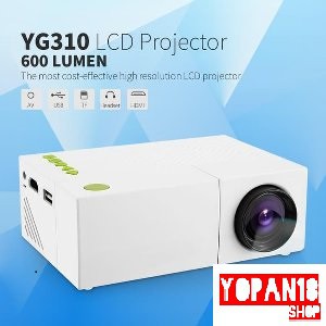 TERMURAH Proyektor Mini Led Projector Nano HD Proyektor Mini YG310 Hdmi Usb Bioskop Rumah Vs Infocus
