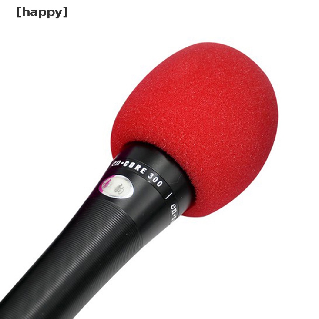 HA 5PC Microphone Headset Grill Windscreen Sponge Foam Cover For Recording Mic ID