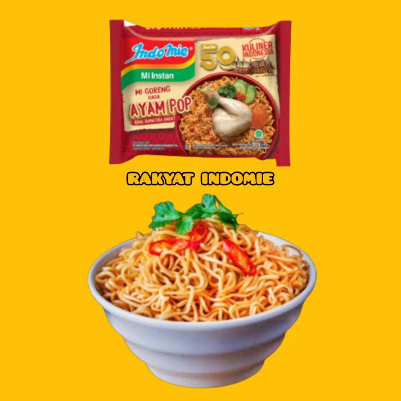 

Indomie ayam pop