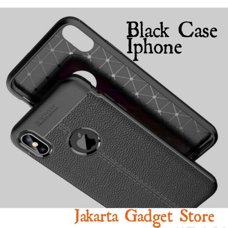 Black Case Jelly Iphone