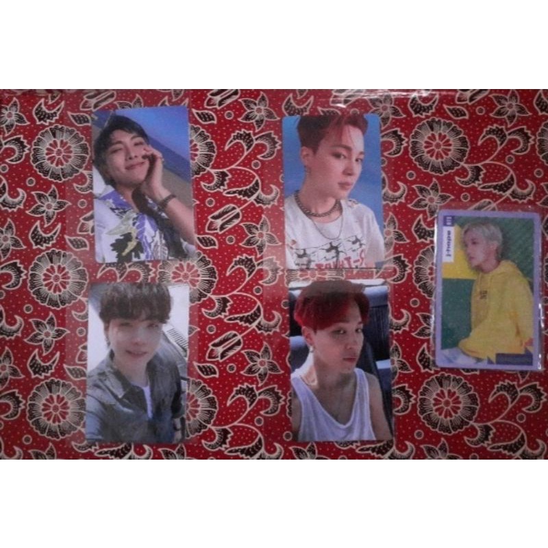 PHOTOCARD BTS BUTTER OFFICIAL & POB PHOTOCARD BUTTER