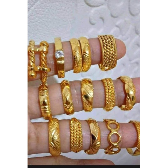 OBRAL CINCIN BERLAPIS EMAS 24K HANYA 7.500