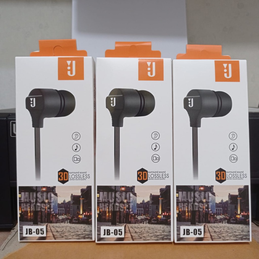 Handfree SK-JB05 Universal Earphone Wired Headset JBL Murah SuperBass Stereo Grosir Murah