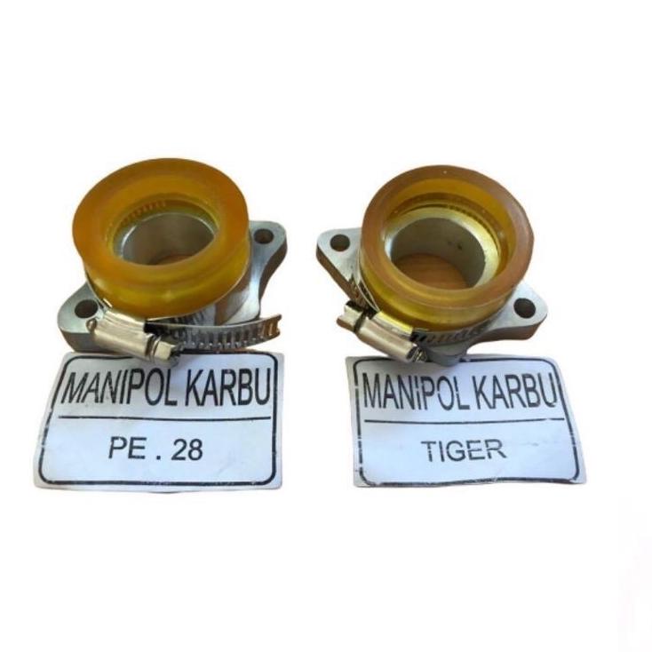 tjom635 karet teflon intake manipol karburator PE PWK 28 30 honda tiger tirev cb gl megapro Original