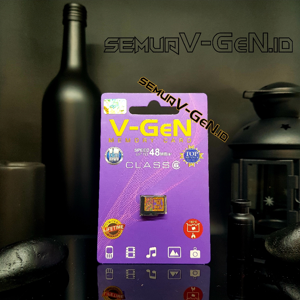 Micro SD 8 GB Class6 Non Adapter V-GeN | MicroSD 8GB Class 6 Vgen