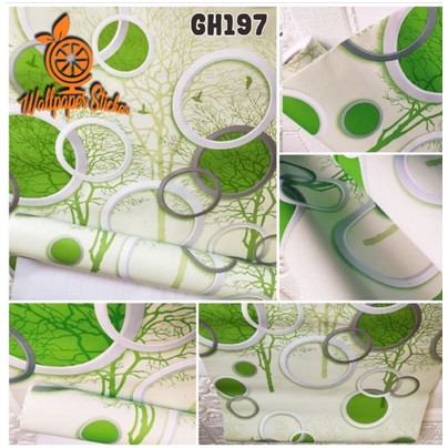 GH197 ] WALLPAPER STICKER DINDING GH 197