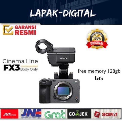 Sony FX3 Full-frame Cinema Line Body Only / Sony FX3 CInema Line
