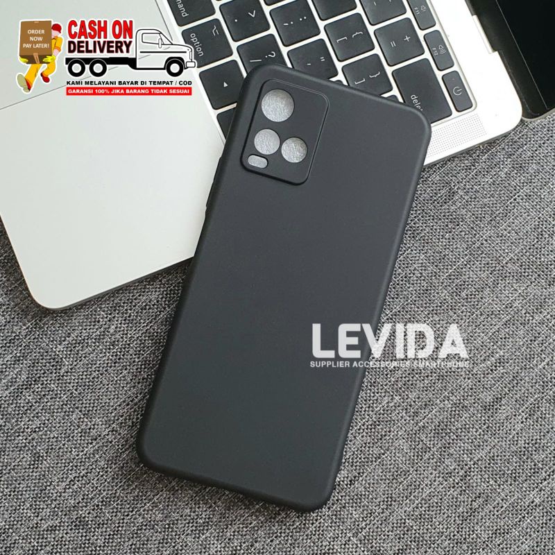 Vivo Y21 Vivo Y21A Vivo Y21S Vivo Y21T Vivo Y33S Vivo Y33T Macaron Square Black Softcase Candy Macar