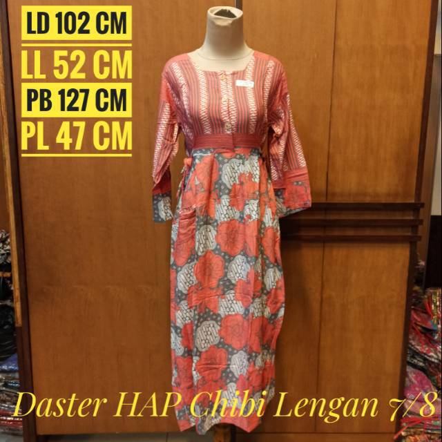 DASTER LENGAN 7/8 HAP CHIBI