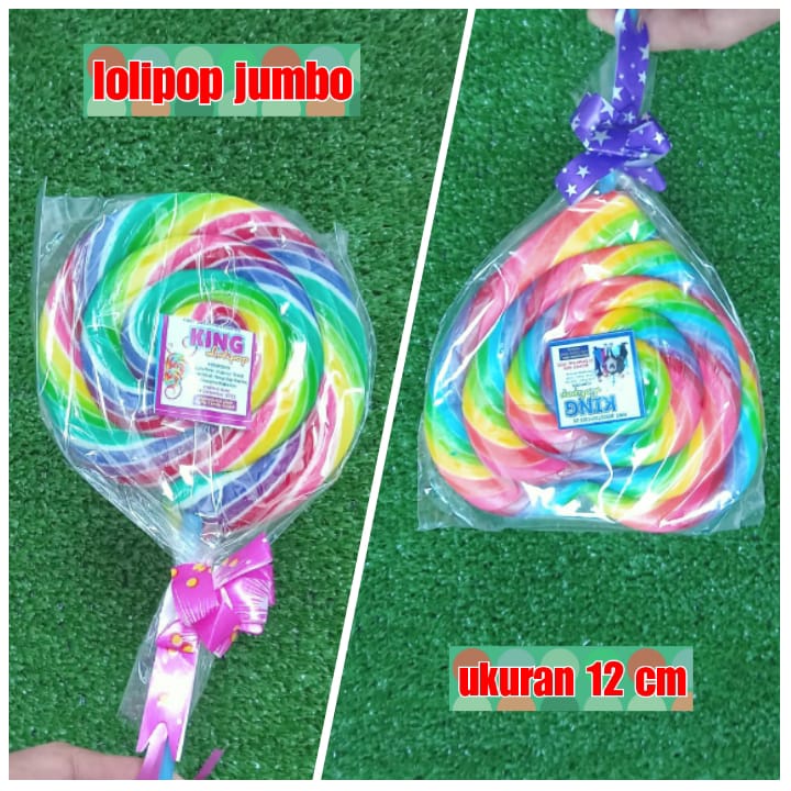 

hadiah imlek valentine - permen lolipop jumbo (6-12 cm)