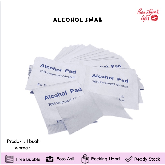 alkohol swab / alcohol swab / alcohol pads satuan