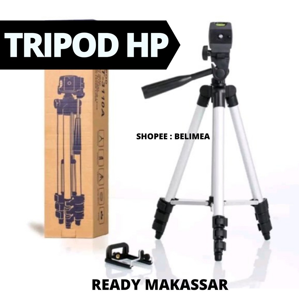 TRIPOD HANDPHONE TINGGI 1 METER TRIPOD KAMERA TRIPOD HP