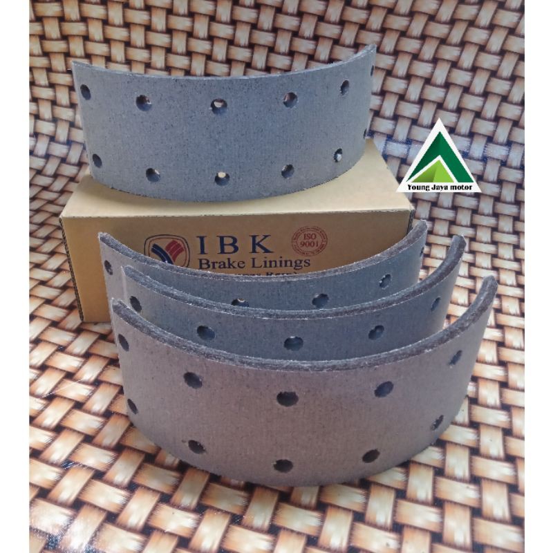 kampas rem IBK isuzu NKR 66 elf + RIVET