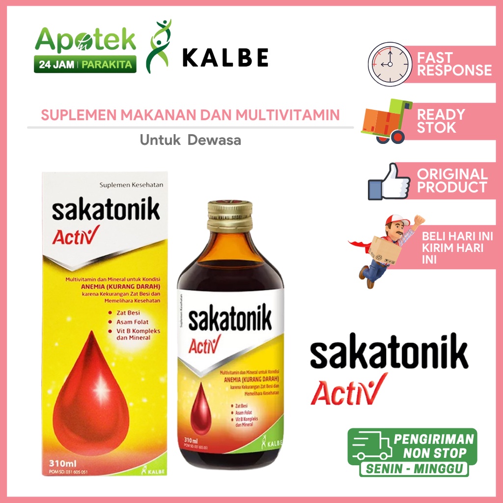 Sakatonik Activ / Sakatonik Liver Sirup