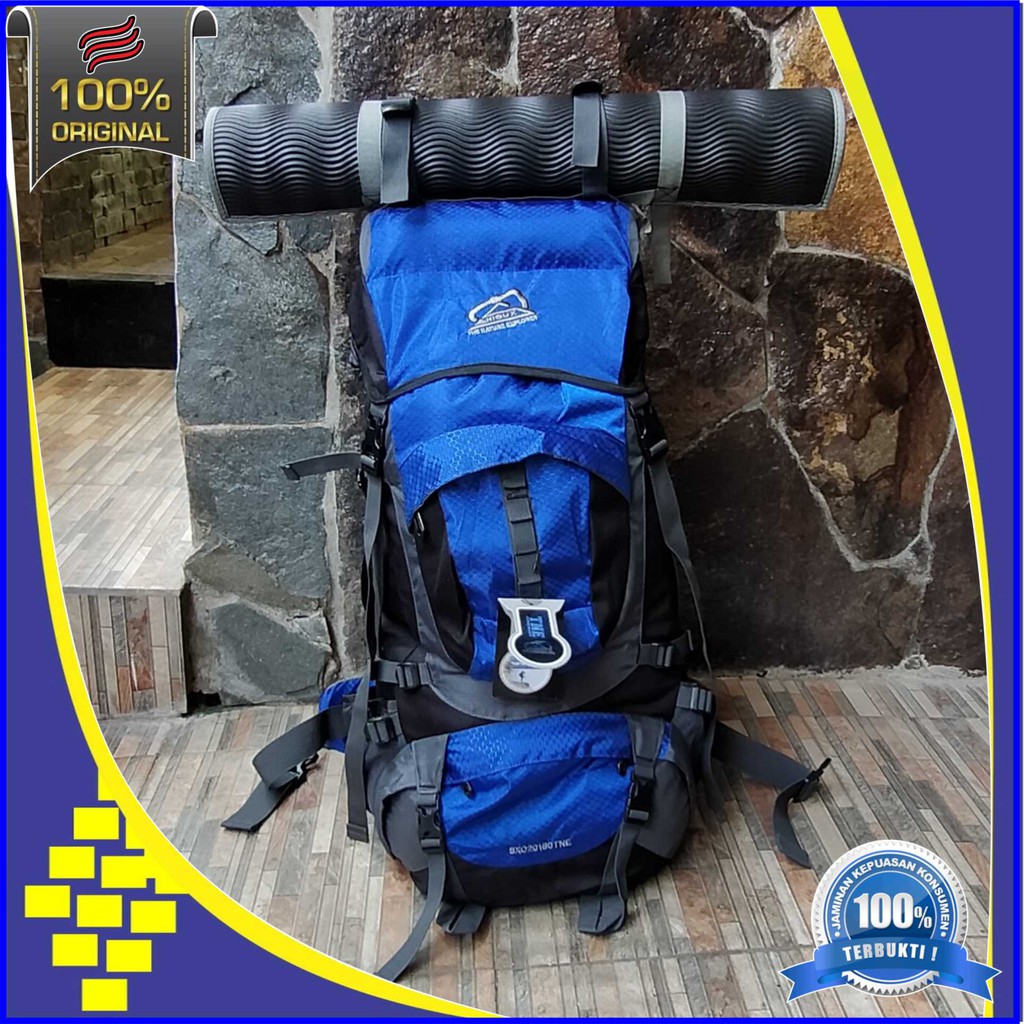 Tas Carrier SHIOUX 60 liter, Tas Gunung Carrier 60 Liter SHIOUX, Tas Pendaki 60 Liter SHIOUX