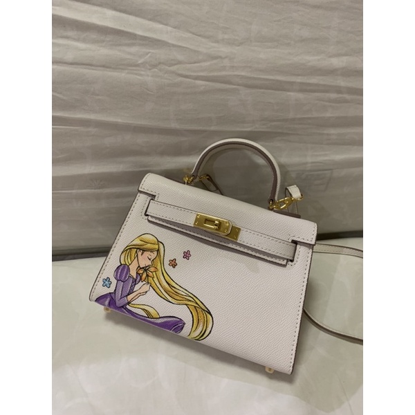 Mini Kelly Bag by Gbydee - Craie