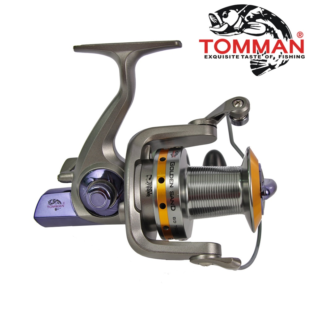 Reel Pancing Long Spool Tomman Golden Sand GD 7000  (6+1BB) Reel Pasiran Reel Laut Ukuran Besar Bagu