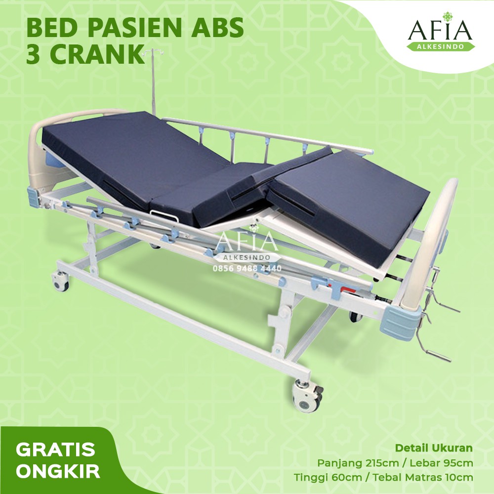 Bed Pasien 3 Crank - Bed Rumah Sakit