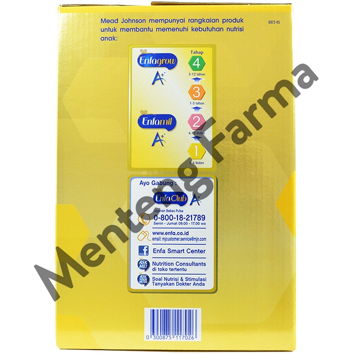 Enfamil A+ Tahap 1 Susu Formula Bayi Plain 1800 gr