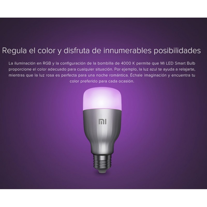 Mijia Smart LED Bulb Essential Lampu Bohlam Colorful