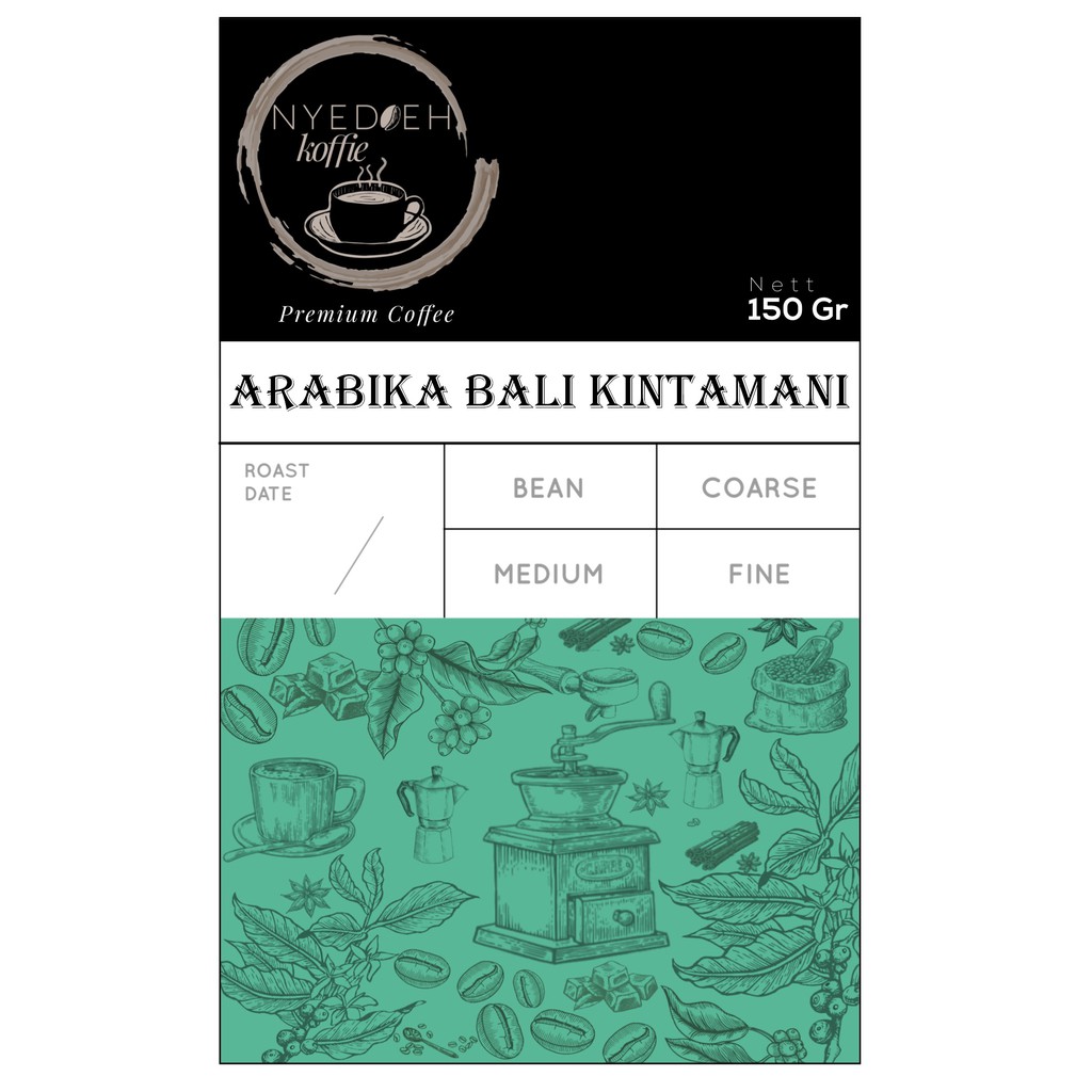 

KOPI ARABIKA BALI KINTAMANI 150 GR GRAM ARABICA