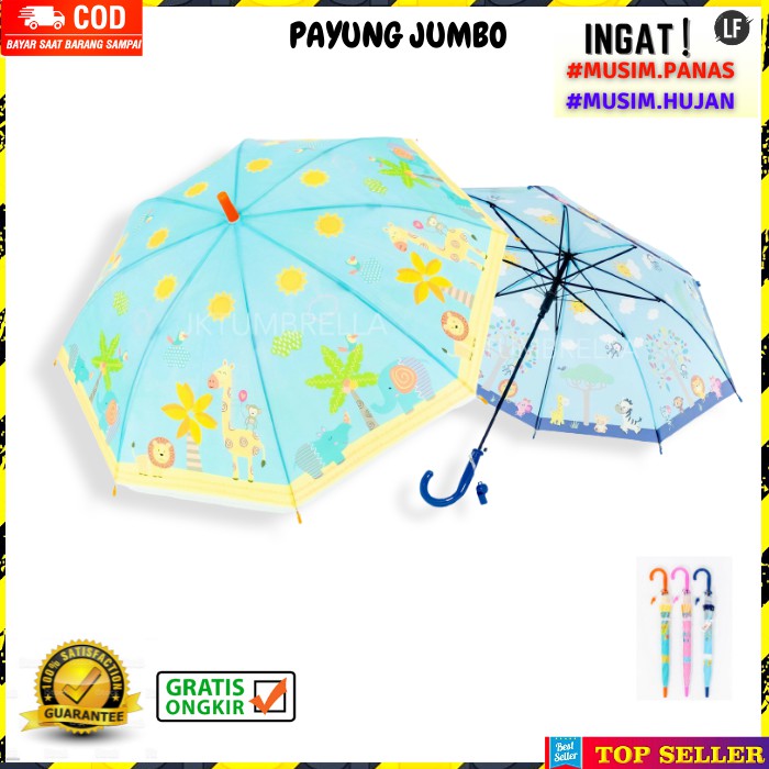 Grosir Payung Anak Perempuan Korea Umbrella Karakter Kids Laki Laki Motif Unik Import B12 5NQ9WWcKLzqbn