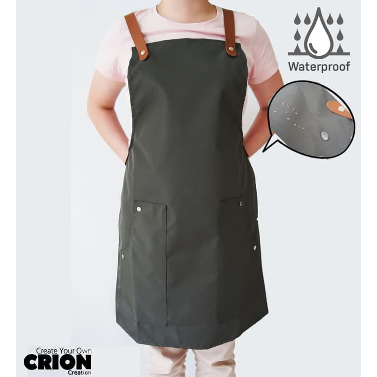 Apron Barista / Apron Barbershop / Apron Chef / Celemek Waterproof